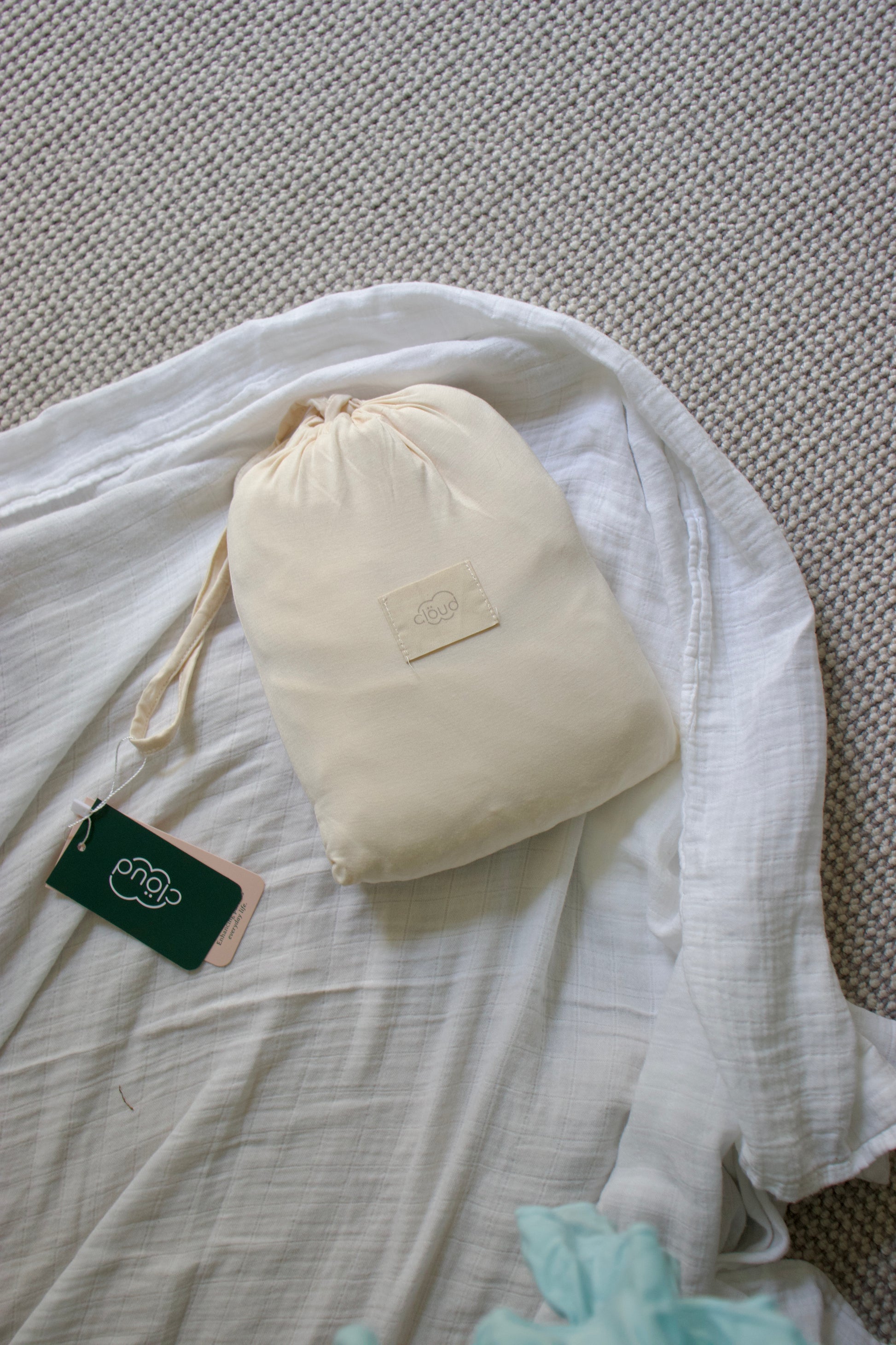 Bamboo Baby Blanket – Ultra Soft & Breathable (107x107cm)