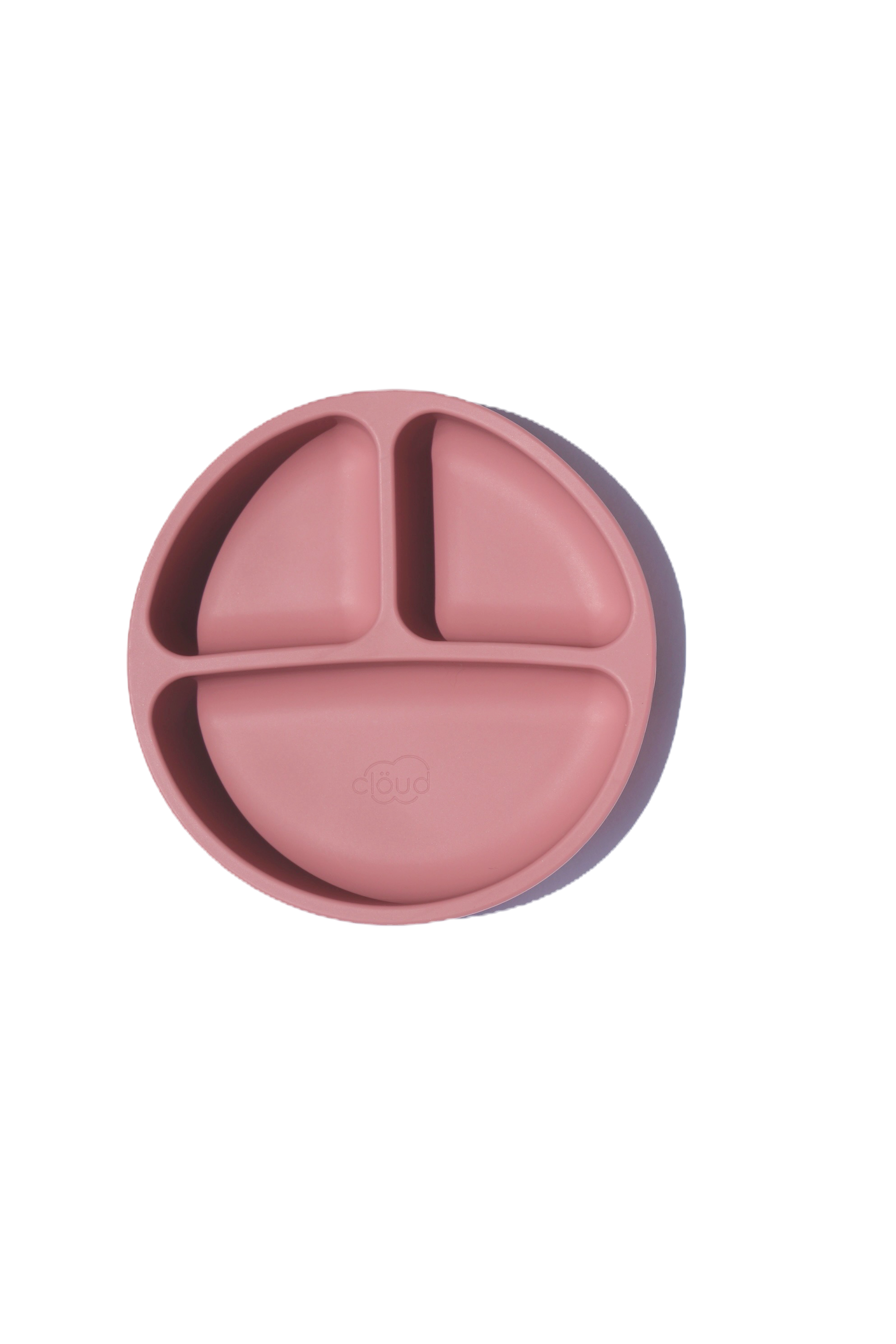 Silicone Baby plate - Dark Pink