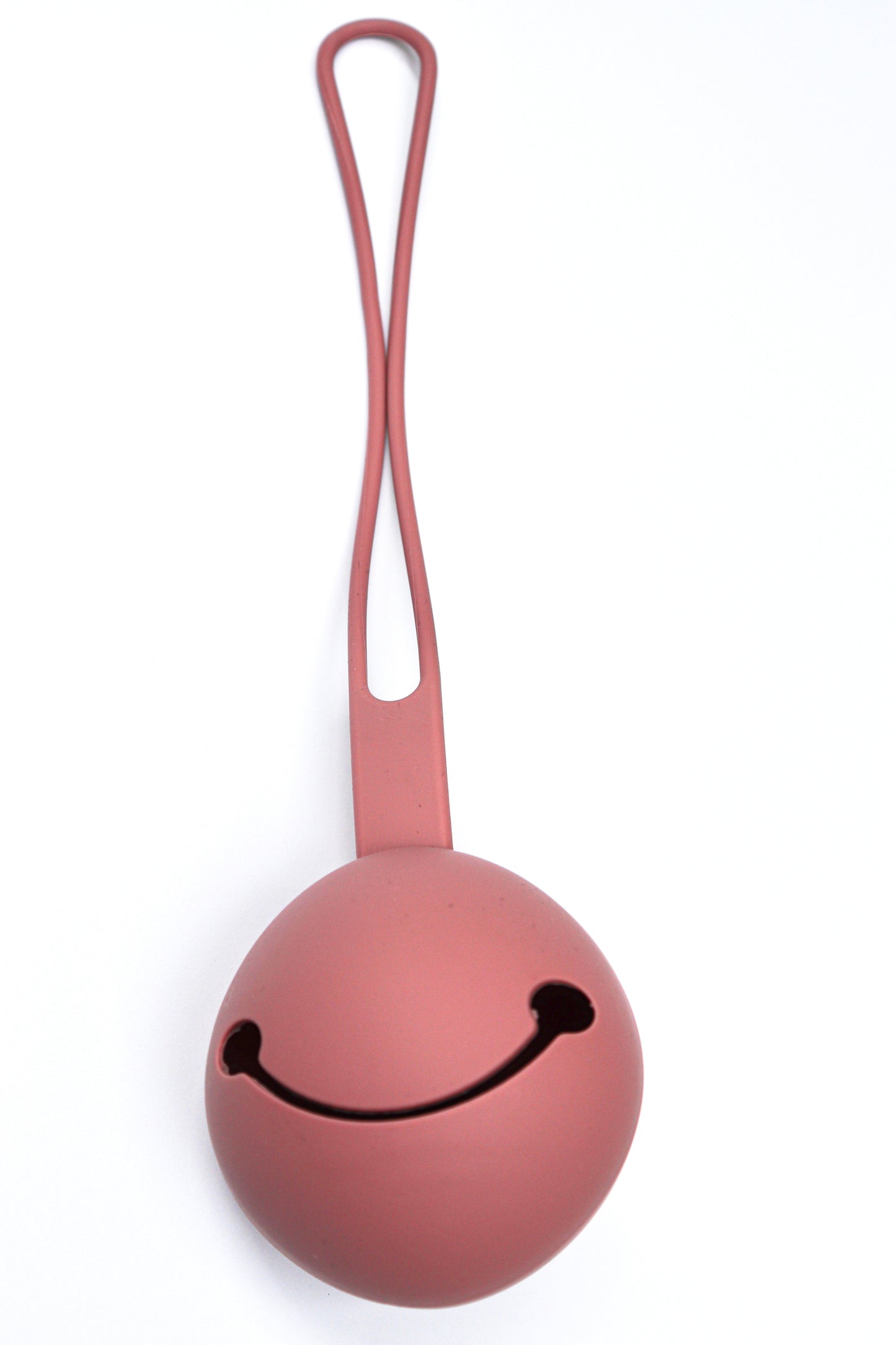 Silicone Pacifier Holder Case - Dusty Pink
