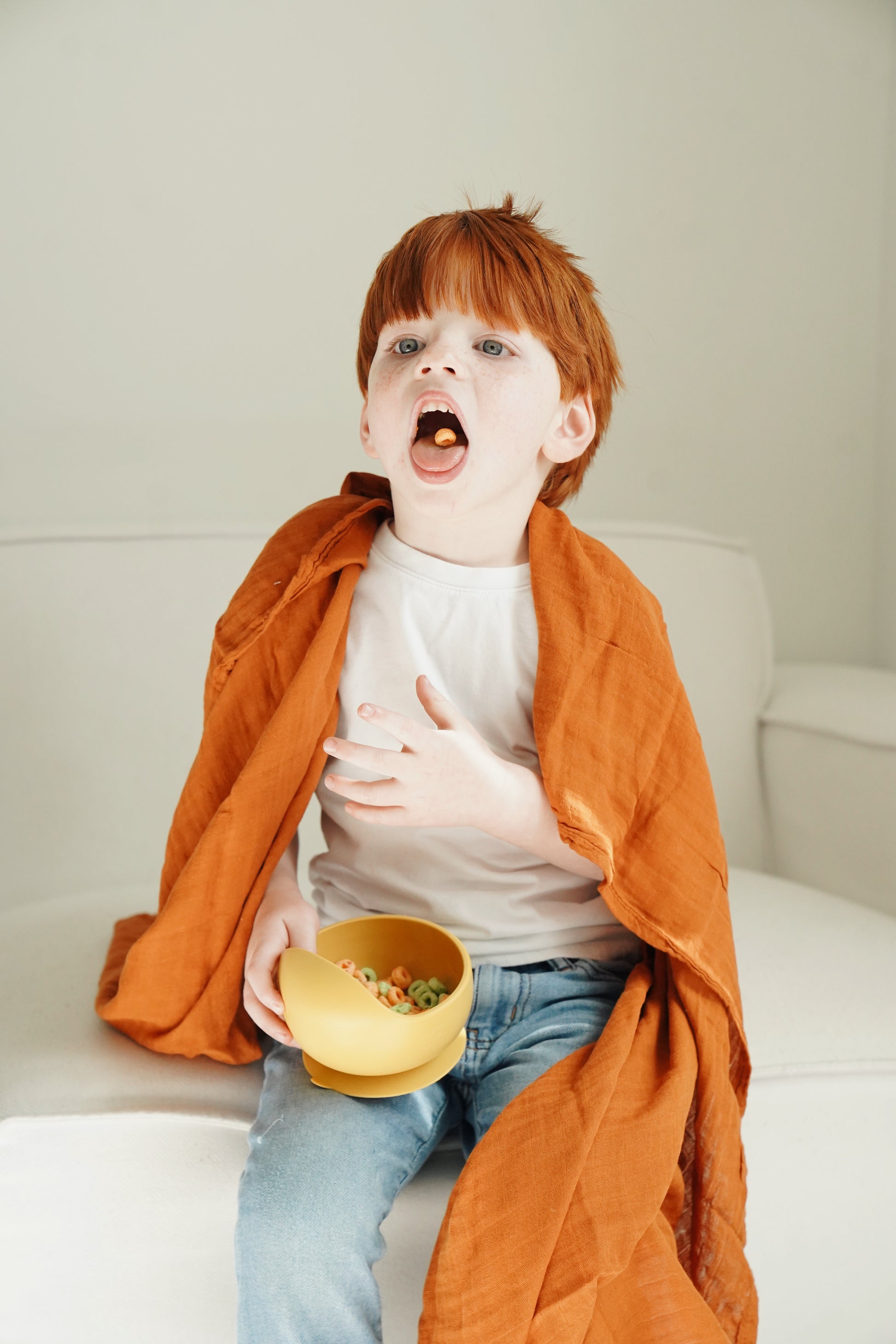 Tiny Bites Suction Bowl – Mango