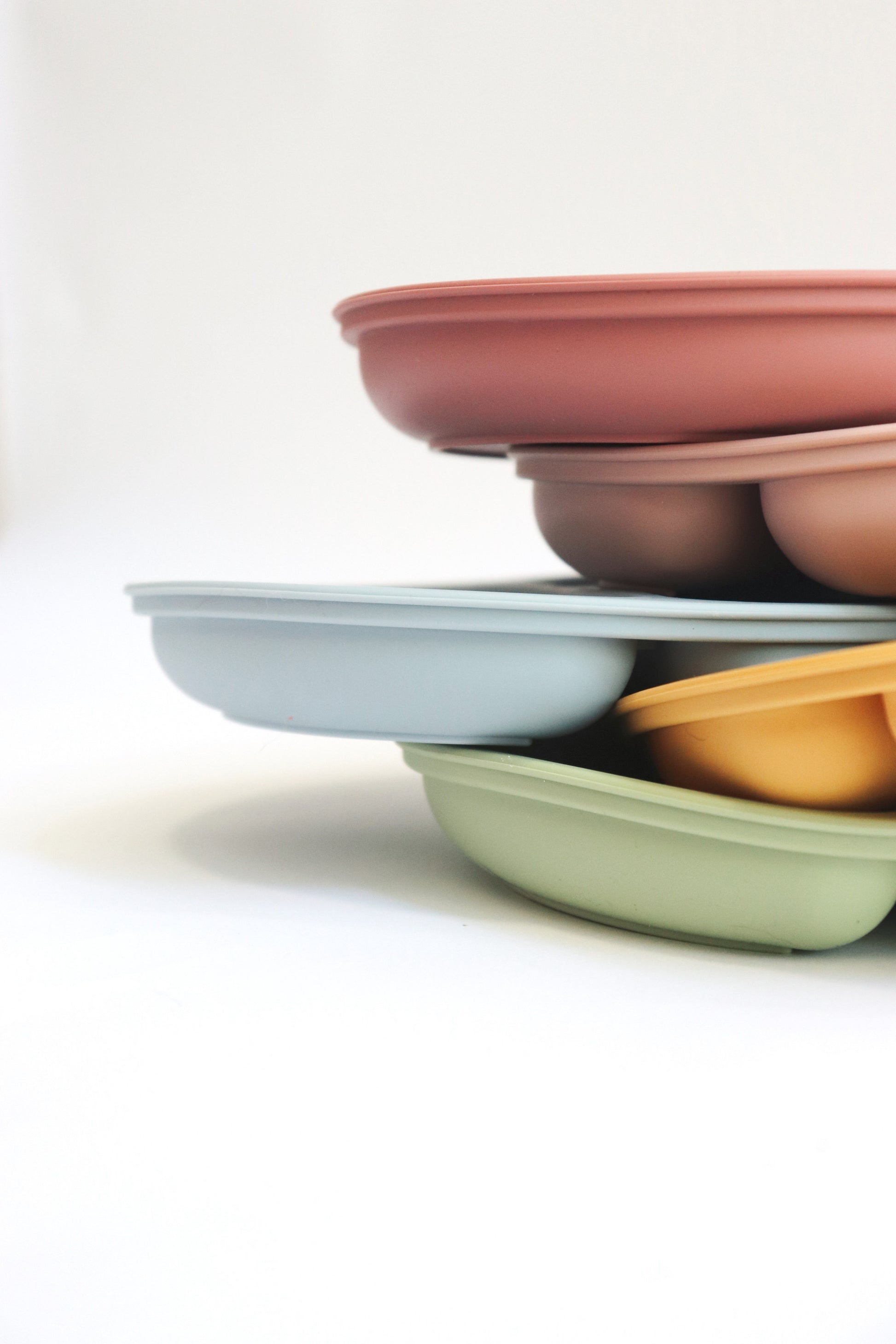 Silicone Baby plate - Green