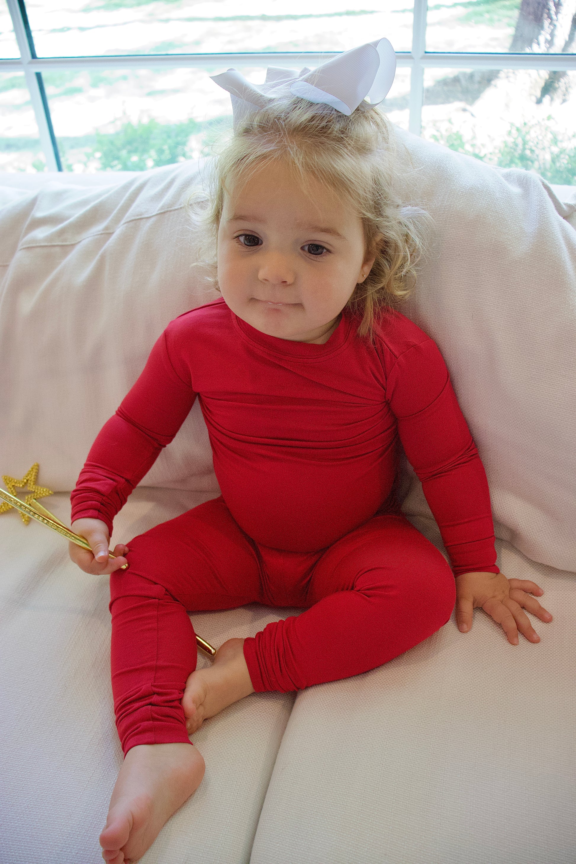 Toddler Snuggle Set – Wine Bamboo Pajama