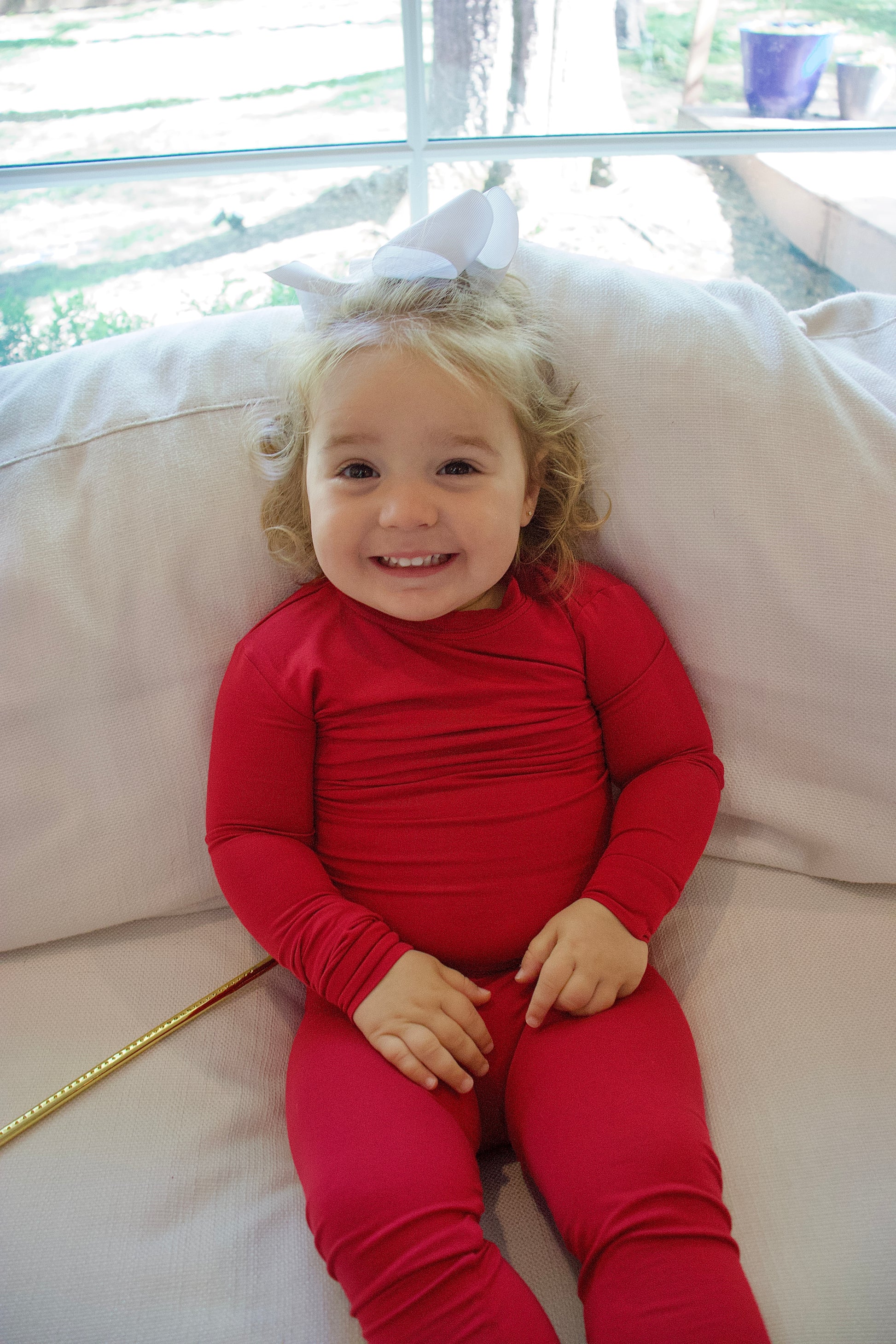 Toddler Snuggle Set – Wine Bamboo Pajama