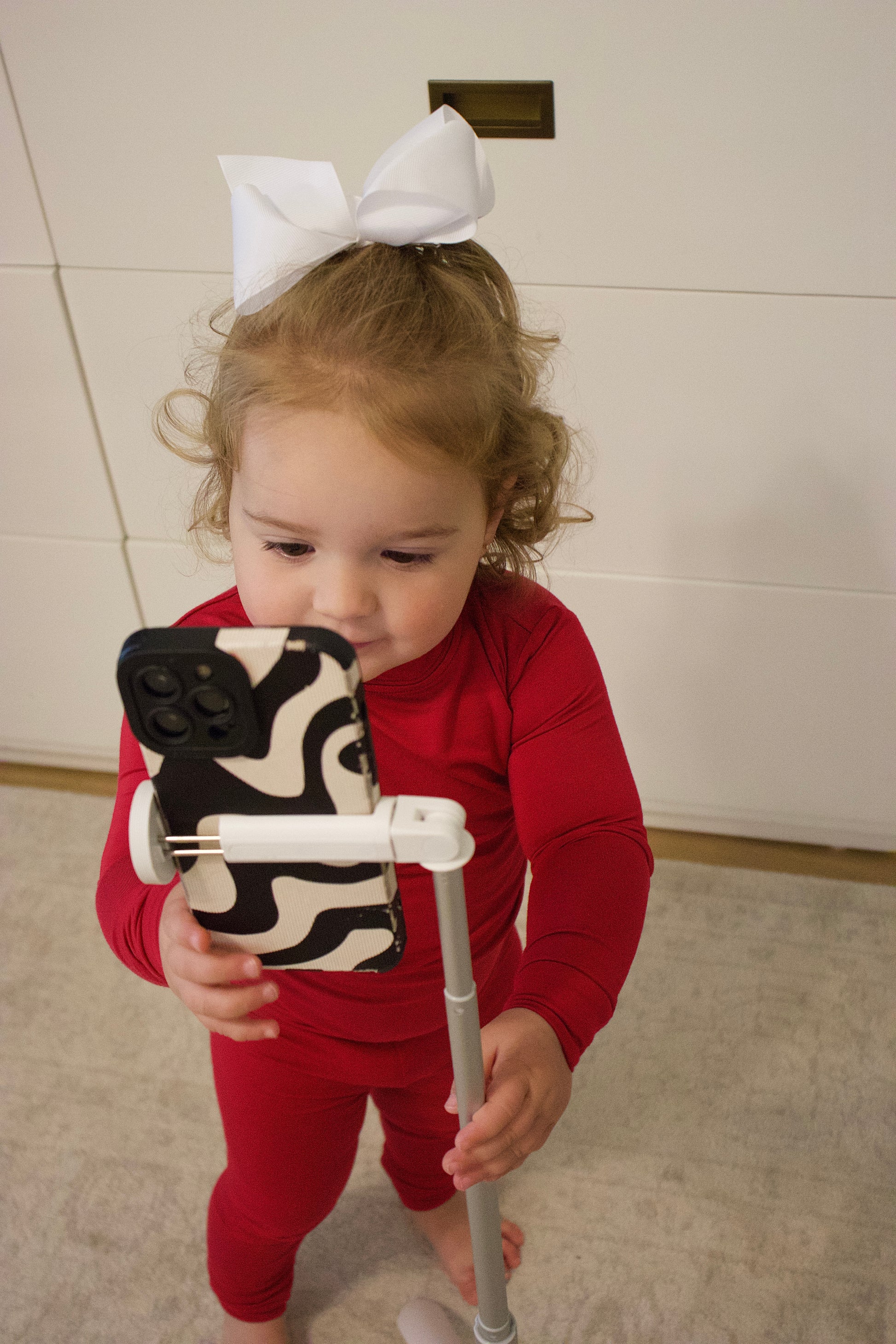 Toddler Snuggle Set – Wine Bamboo Pajama