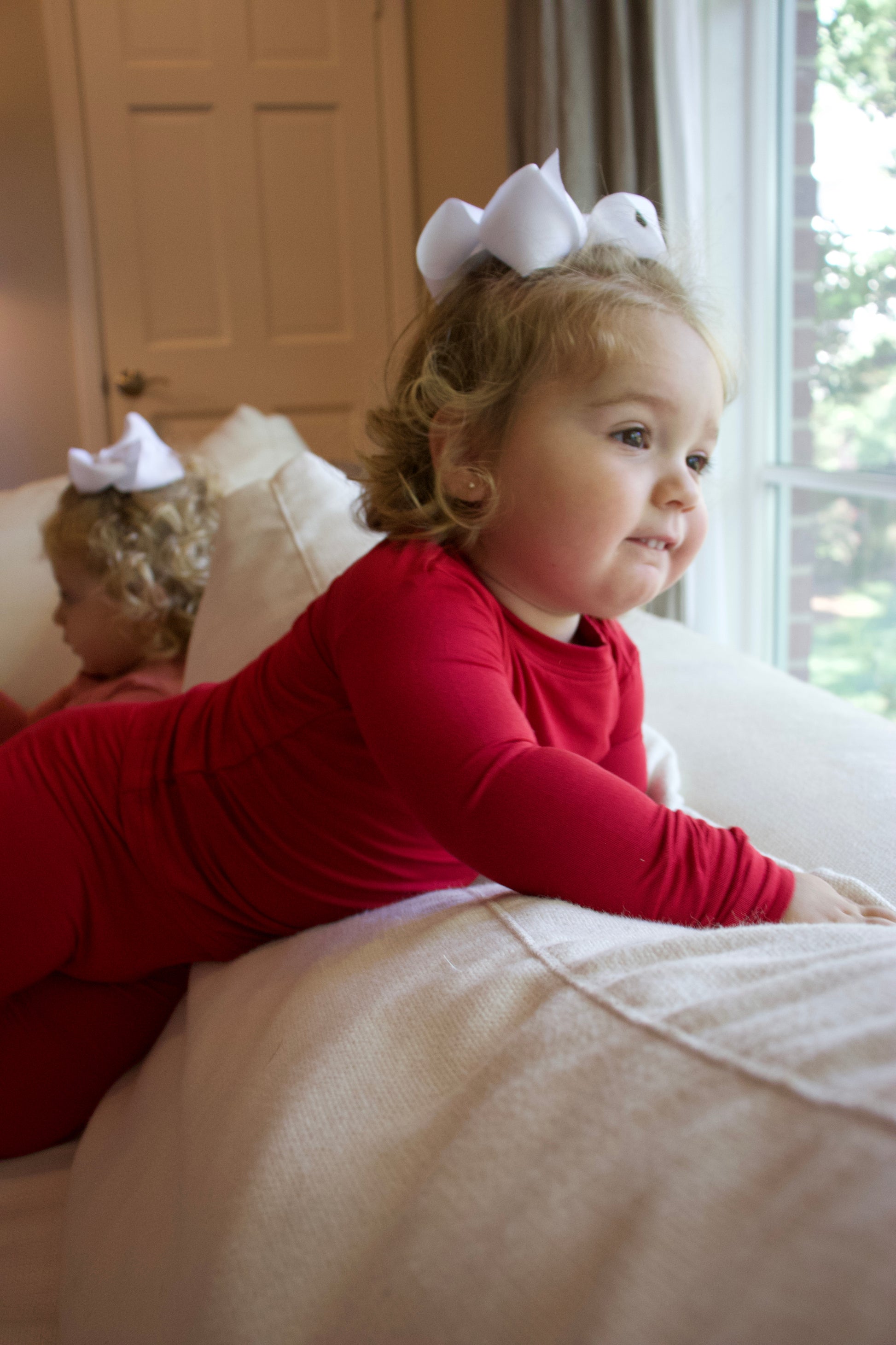 Toddler Snuggle Set – Wine Bamboo Pajama