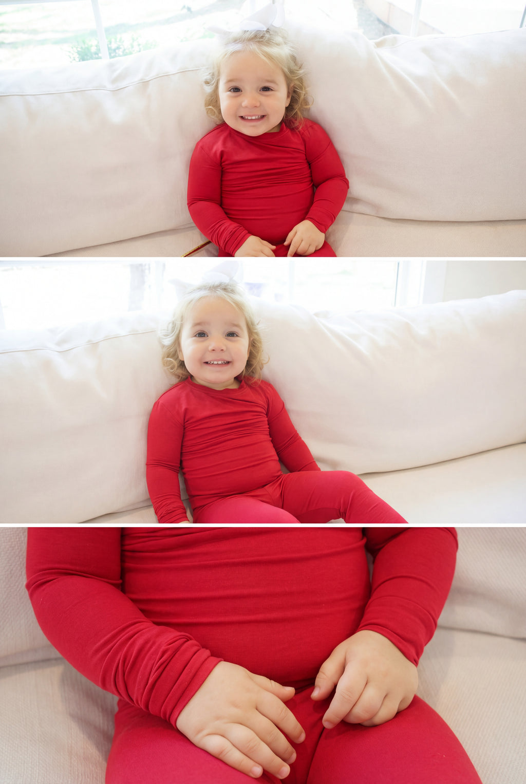 Toddler Snuggle Set – Wine Bamboo Pajama