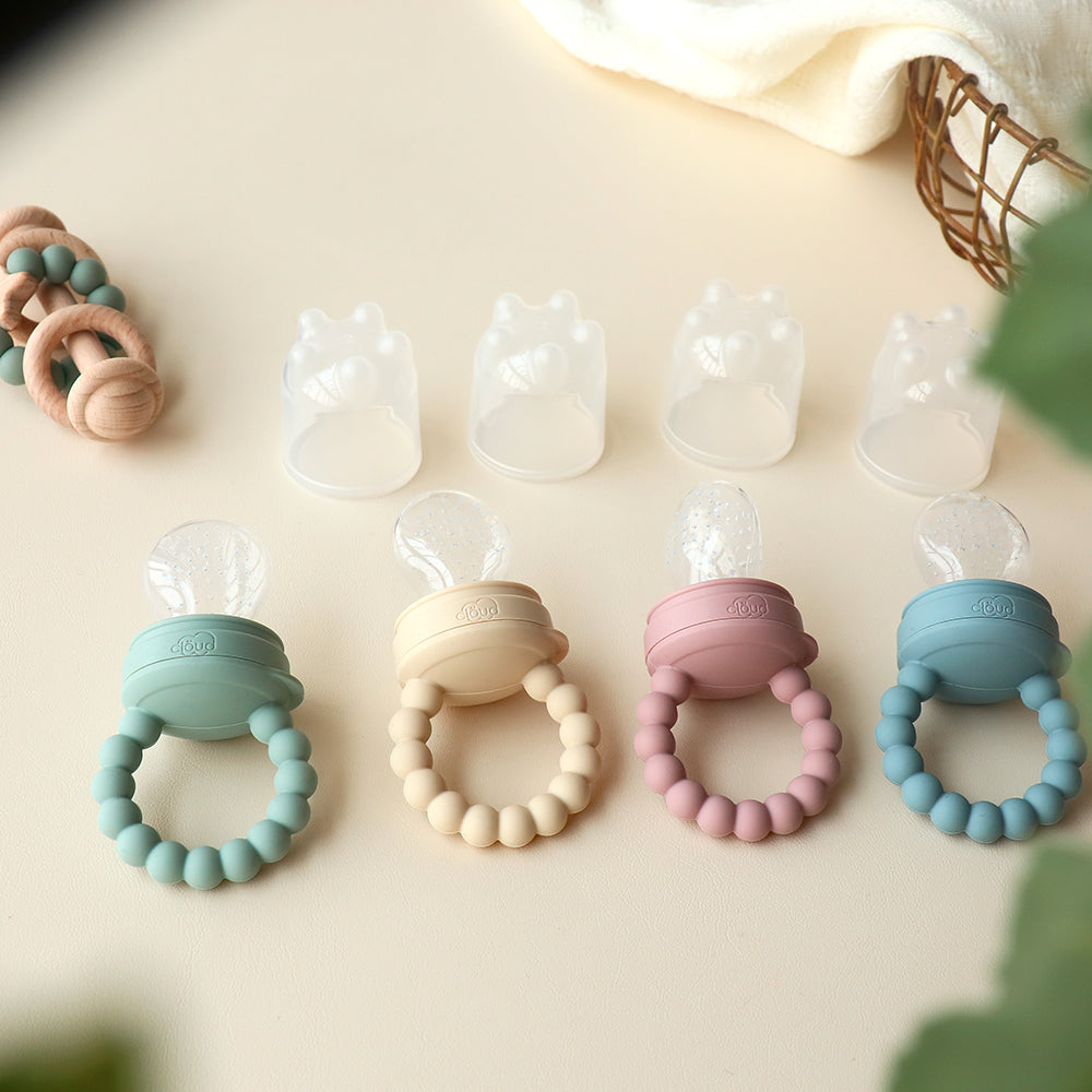 Silicone Baby Feeder - Olive