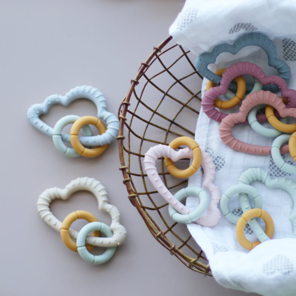 Clöud Baby Silicone Teething Toy