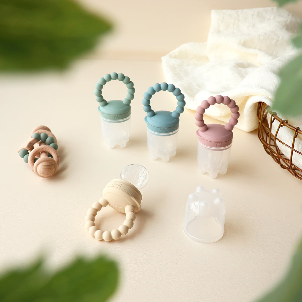 Silicone Baby Feeder - Olive