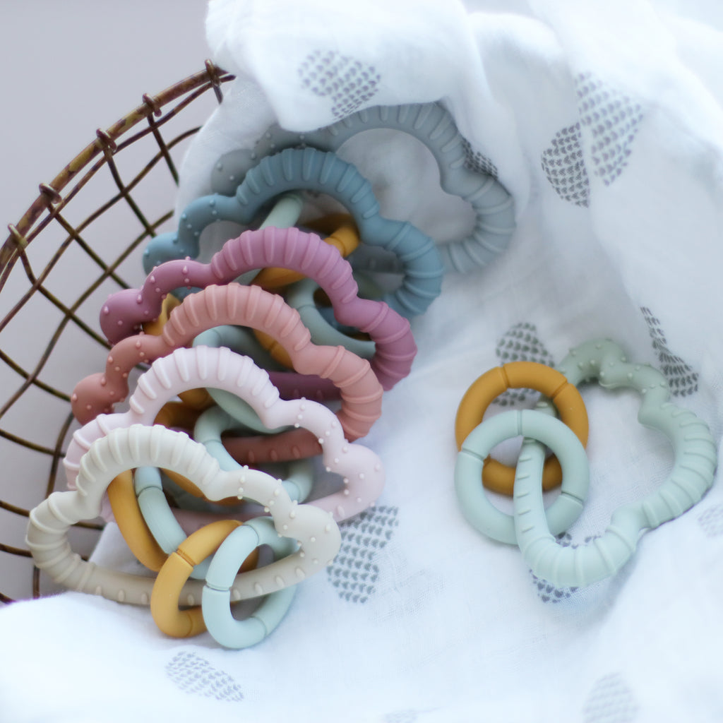 Clöud Baby Silicone Teething Toy