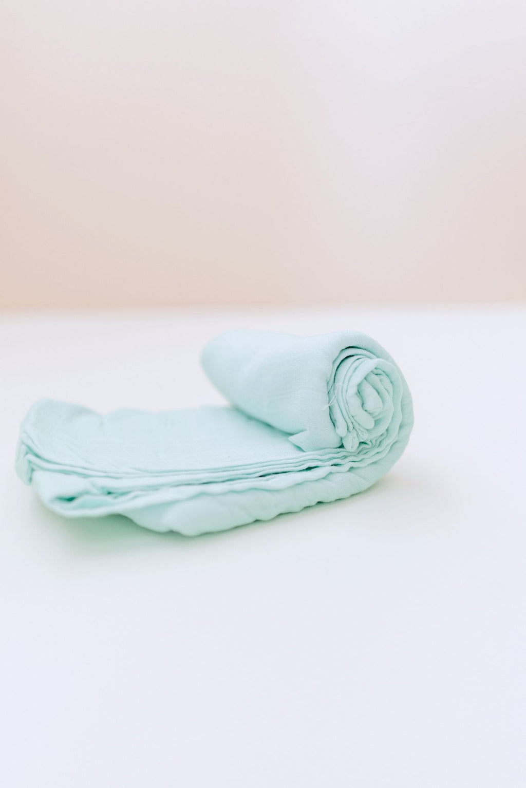 Bamboo Muslin Swaddle Blanket - Aqua