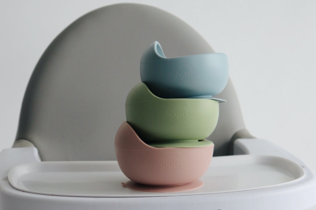Tiny Bites Suction Bowl – Green