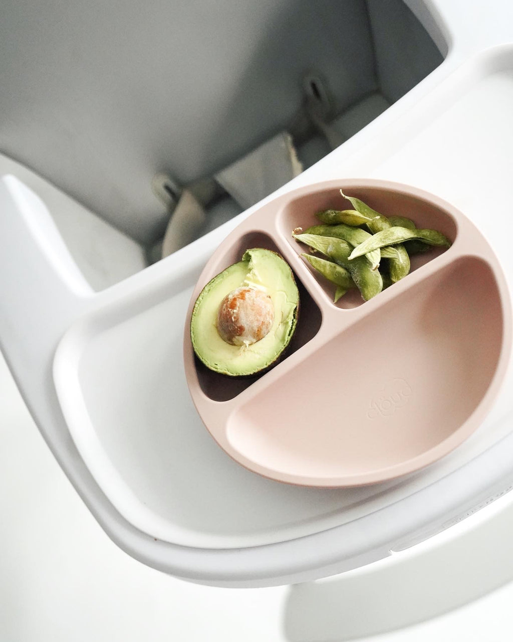 Silicone Baby plate - Pink