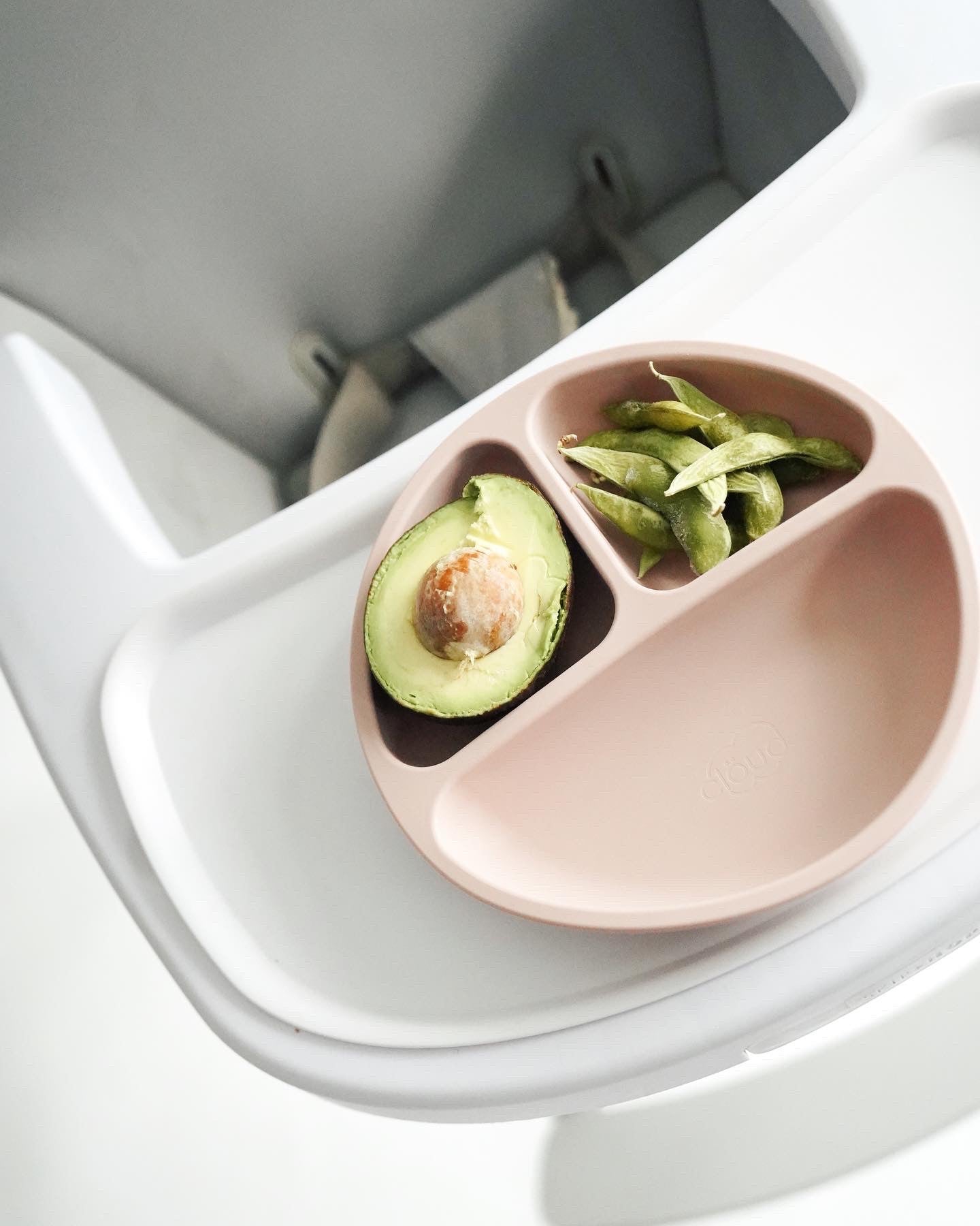 Silicone Baby plate - Pink