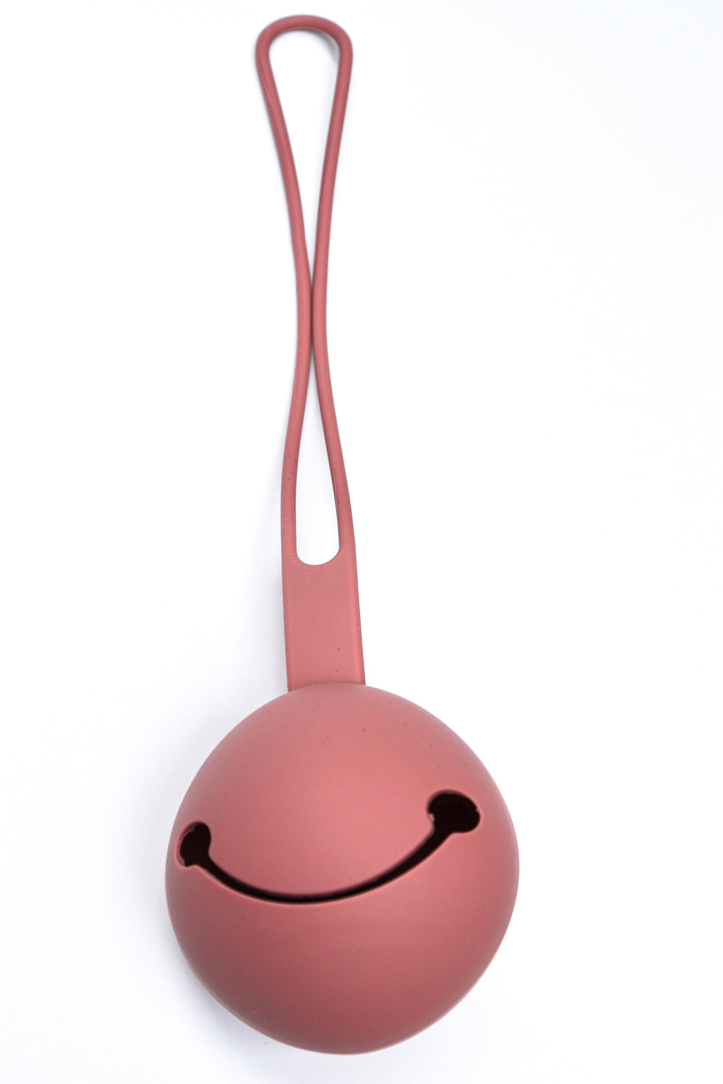 Silicone Pacifier Holder Case - Dusty Pink