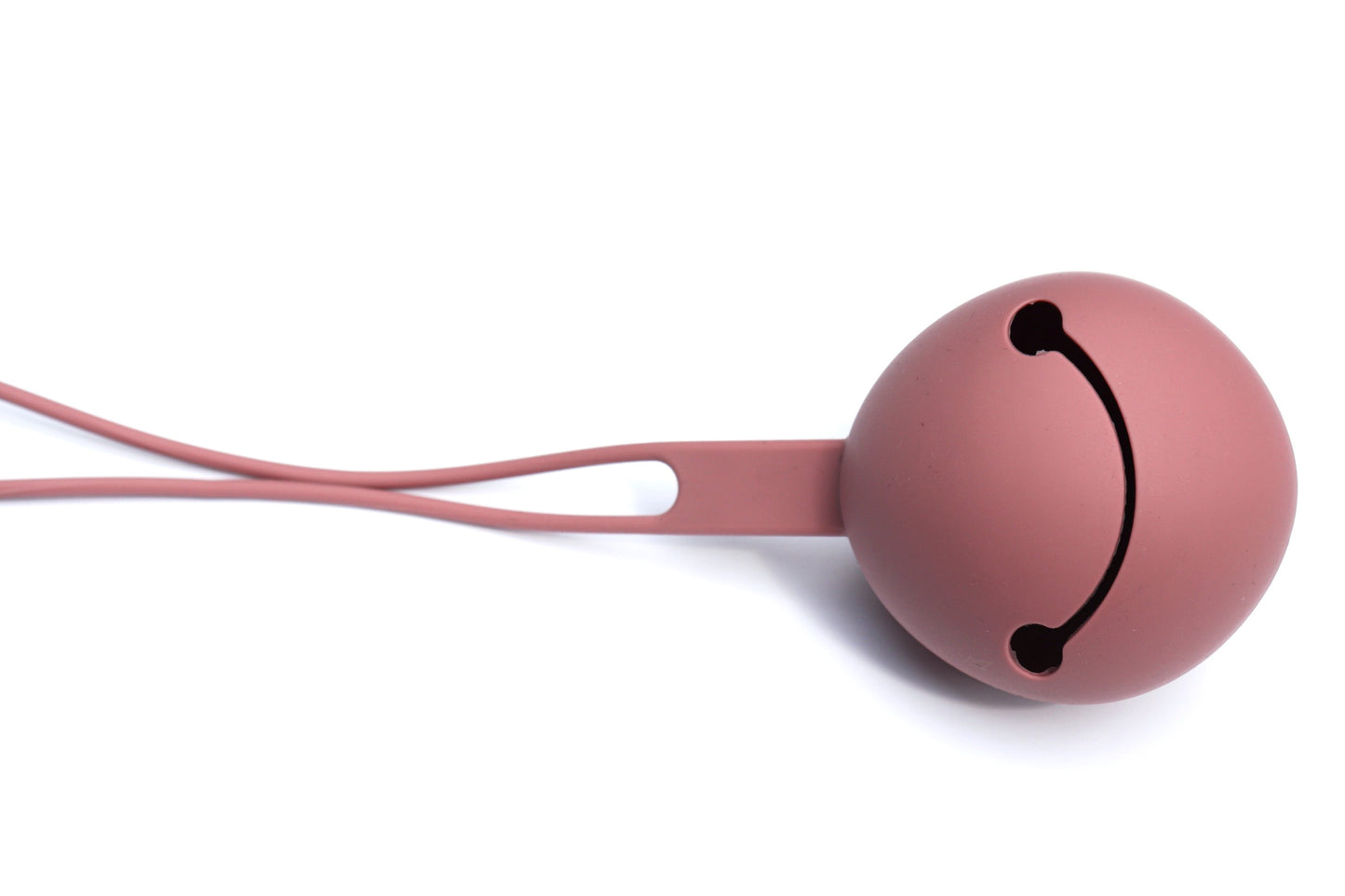 Silicone Pacifier Holder Case - Dusty Pink