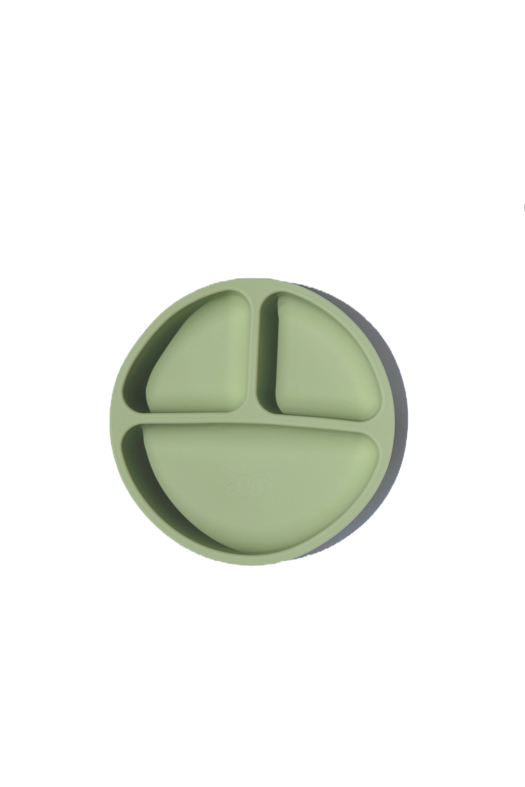 Silicone Baby plate - Green
