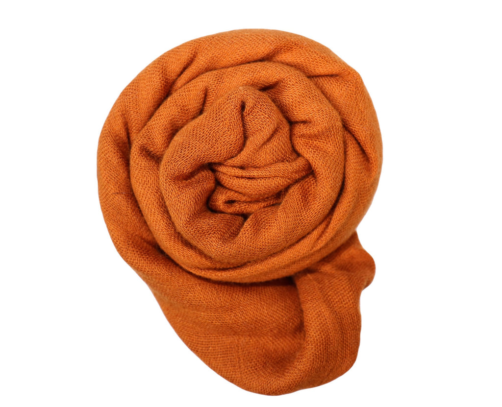 Bamboo Muslin Swaddle Blanket - Terracota