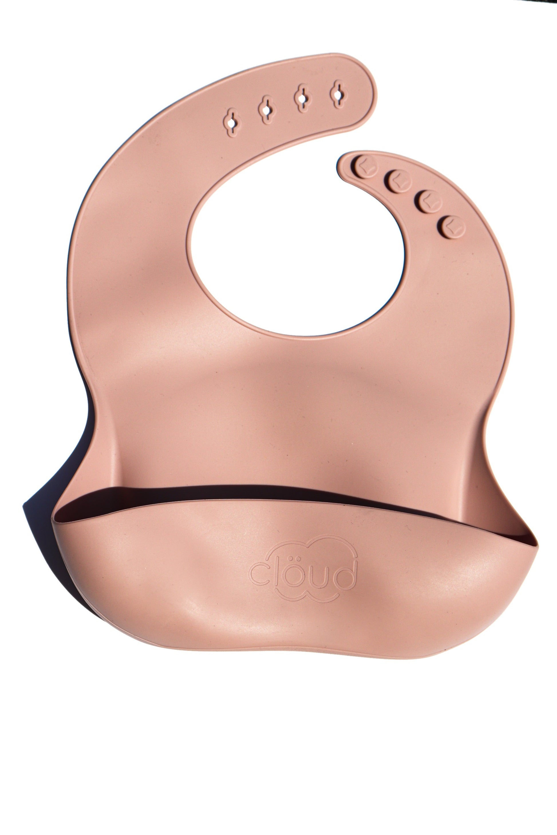 Silicone Baby Bib - Pink