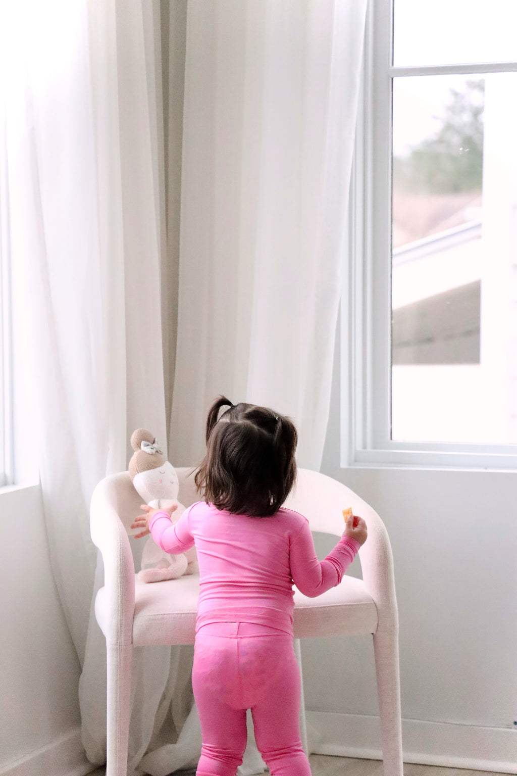 Toddler Snuggle Set – Classic Bamboo Pajama Barbie Pink Child