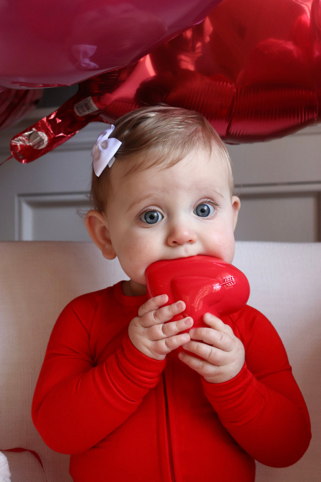 Toddler Snuggle Set – Cherry Red Child Bamboo Pajama