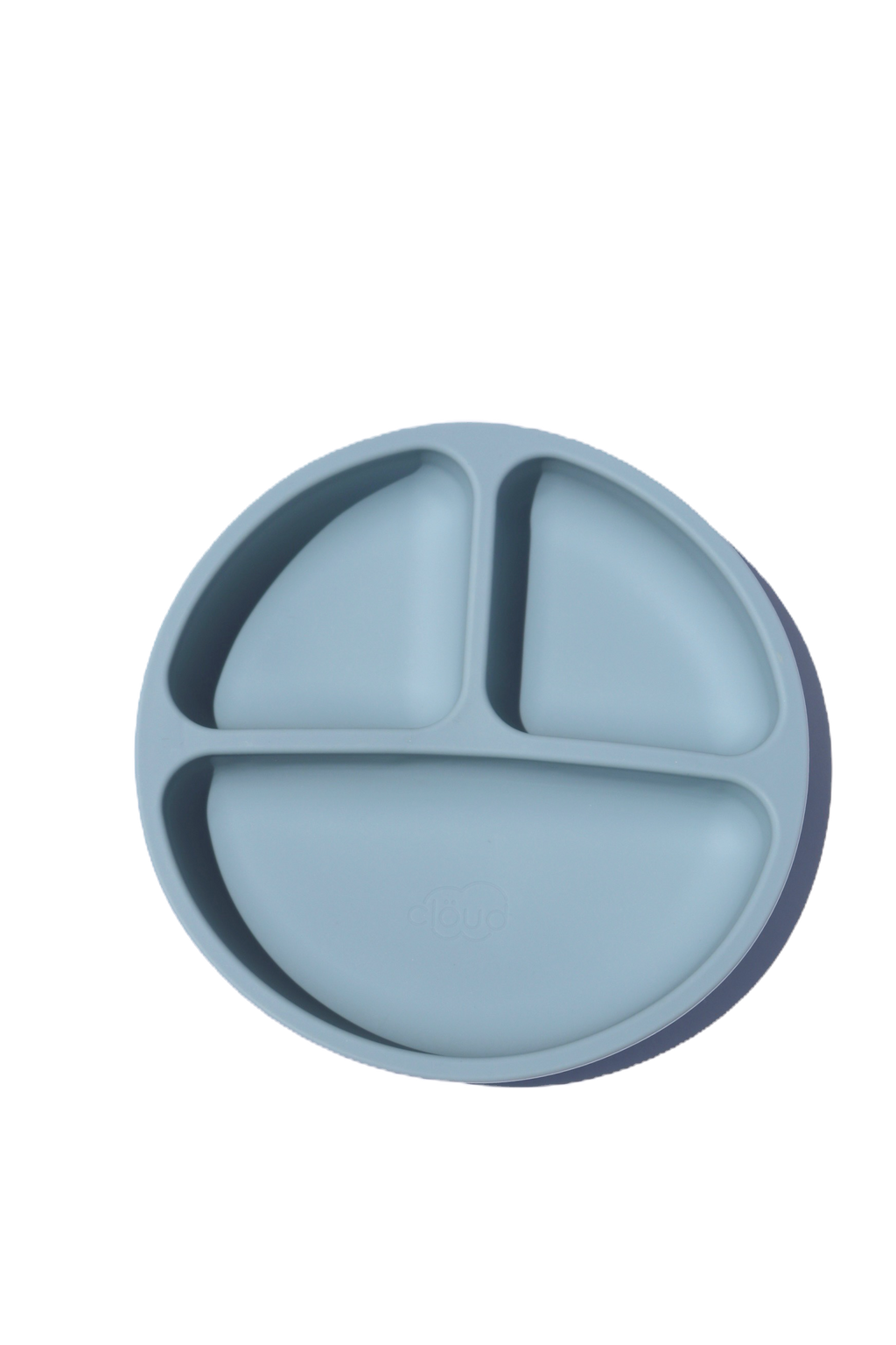 Silicone Baby plate - Baby Blue