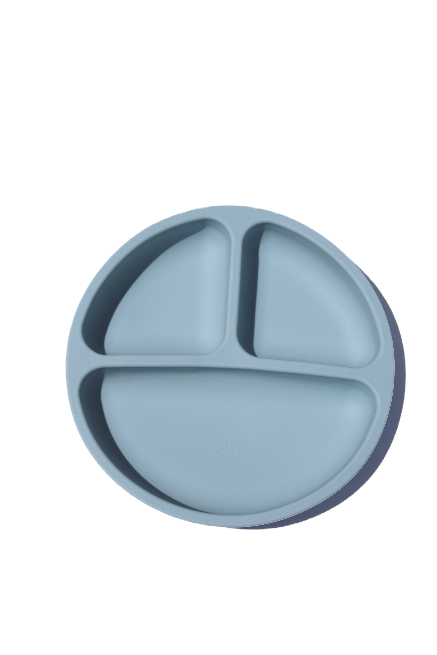 Silicone Baby plate - Baby Blue