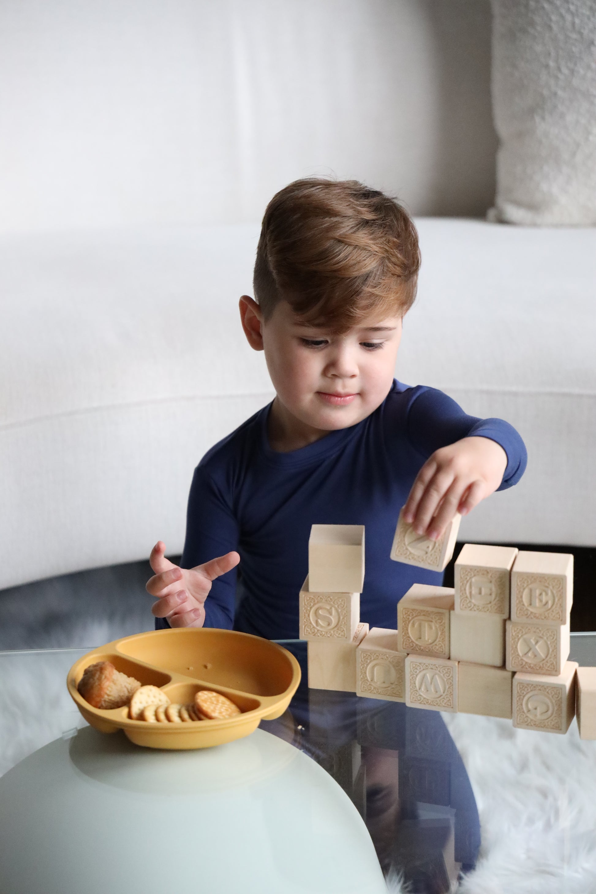 Silicone Baby plate - Mango