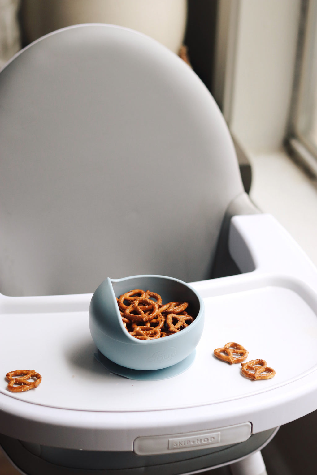 Tiny Bites Suction Bowl – Baby Blue