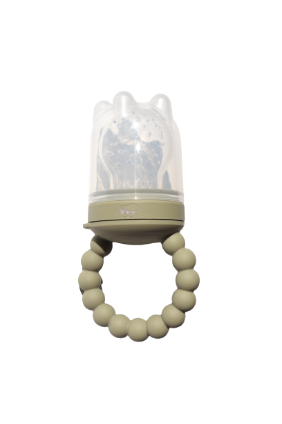Silicone Baby Feeder - Olive