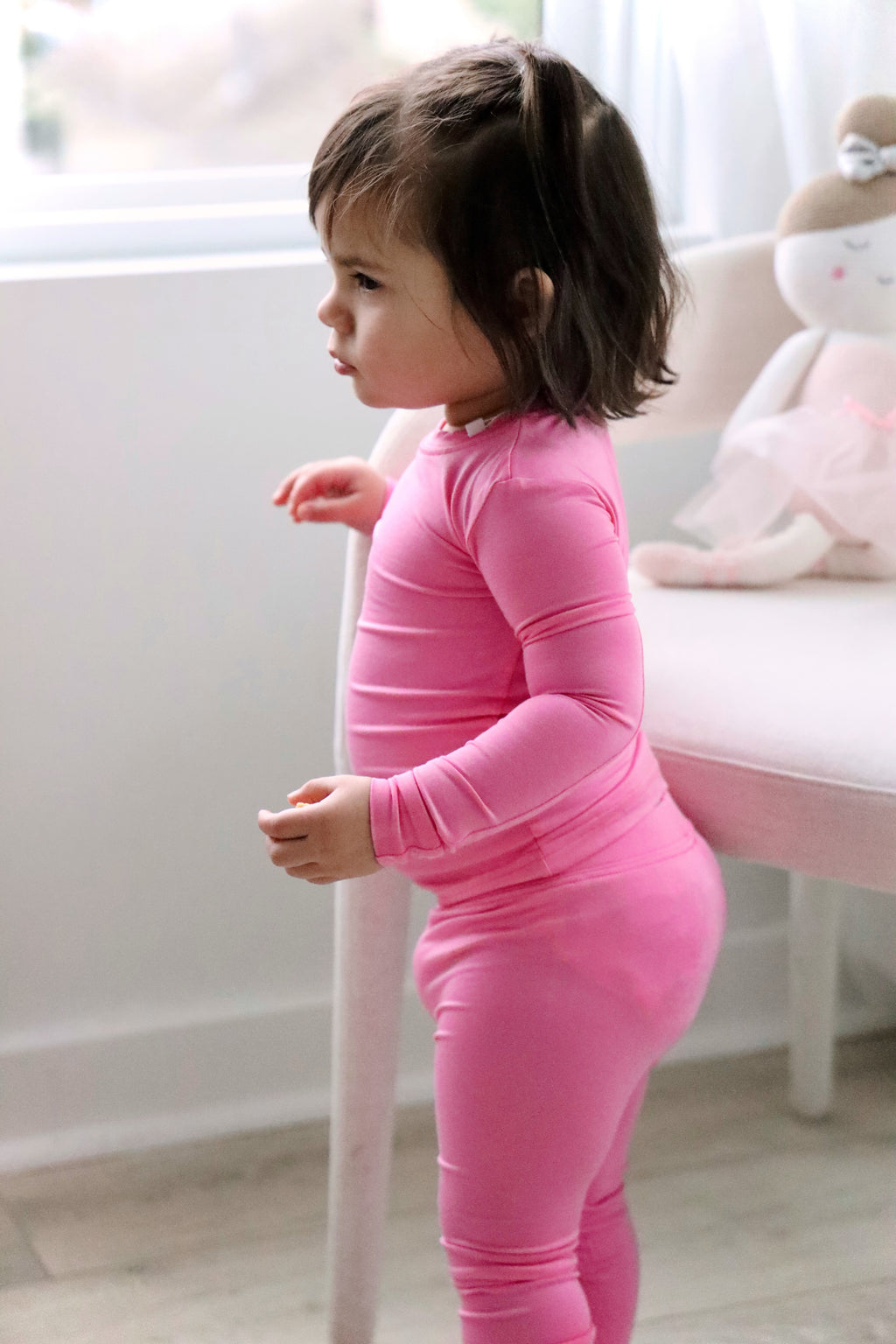 Toddler Snuggle Set – Classic Bamboo Pajama Barbie Pink Child