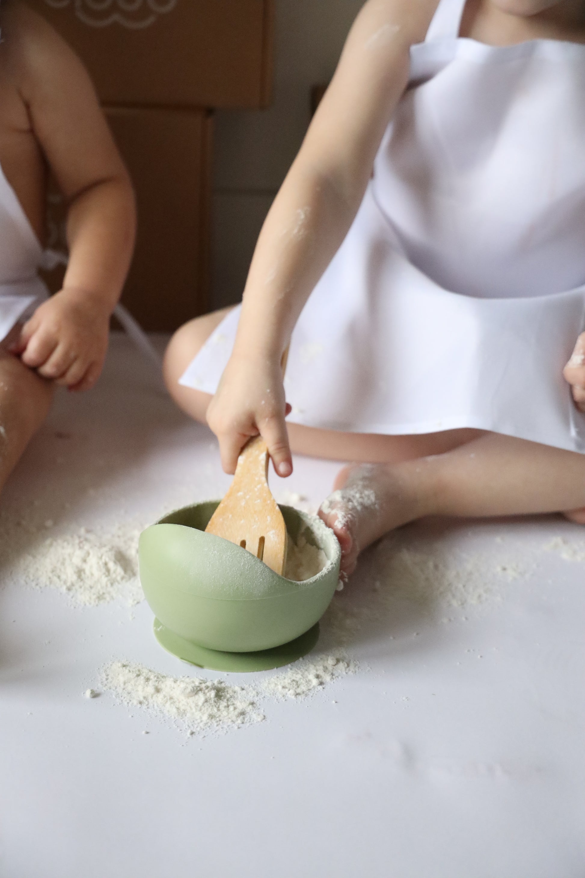 Tiny Bites Suction Bowl – Green