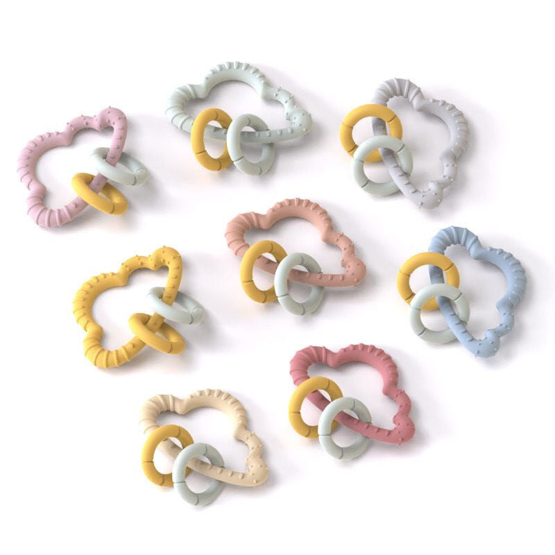 Clöud Baby Silicone Teething Toy